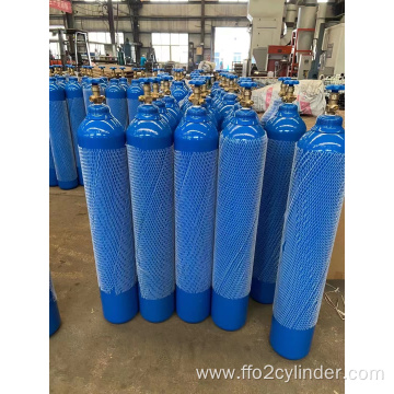 Blue 60 litre oxygen cylinder